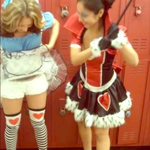 Queen of hearts costume from lovers lane